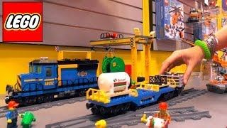 Lego City Trains Review - 60052 Cargo Train / 60051 High Speed Passenger Train / 60050 Train Station