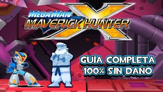 PSP Megaman Maverick Hunter X Guía Completa 100% - Mega Entrenamiento (Sin Daño)