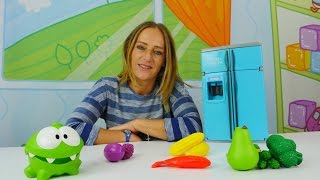 Om-Nom hat Karies -Spielsachen für Kinder