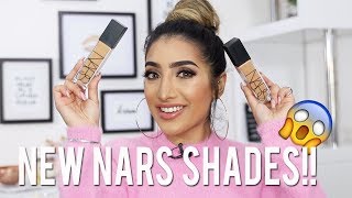 NEW NARS Natural Radiant Longwear Foundation REVIEW & DEMO - Medium/Warm Skin