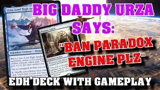 BIG DADDY URZA says BAN PARADOX ENGINE - Magic: The Gathering Commander Gameplay