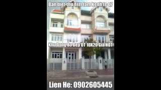 Ban biet thu him lam kenh te q7 DT 10X20 Gia hap dan. Lien He: Phung Kieu: 0902797371