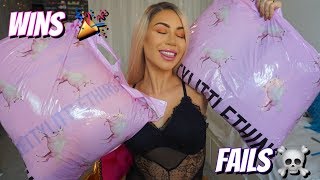 Sassy Clothing haul /TRY ON KOURTNEY KARDASHIAN Pretty Little Thing - YOU NEED THIS WINTER COAT!