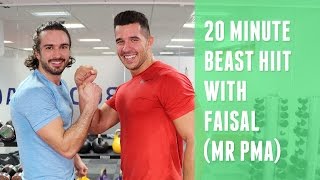 20 Minute Fat Burner With Faisal (Mr PMA) | The Body Coach