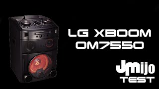 LG XBOOM OM7550 - Juanmanuelijo TEST