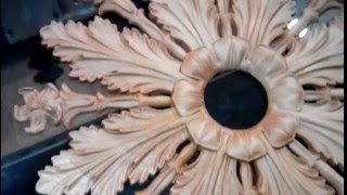 Резные декоративные розетки из дерева - Carved decorative rosettes