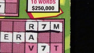 Crosswords & Bingo 18: LUCKY 7s CROSSWORD + LOTERIA FL Lottery Scratchers
