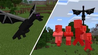 ДЕТЕНЫШ ЭНДЕР ДРАКОНА В Minecraft Pe 1.7.0.2 ПОЛНЫЙ ОБЗОР СКАЧАТЬ АДДОН