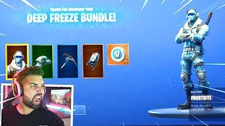 The New Fortnite DEEP FREEZE BUNDLE..
