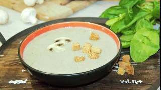 Крем-суп из белых грибов/ Cream soup with porcini