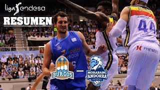 San Pablo Burgos - MoraBanc Andorra (66-62) RESUMEN // Jornada 23 Liga Endesa
