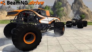 BeamNG.drive - MONSTER TRUCK TUG OF WAR