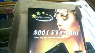 golden interstar 8001 fta Mini طريقة تشغيله عن طريق الويفي