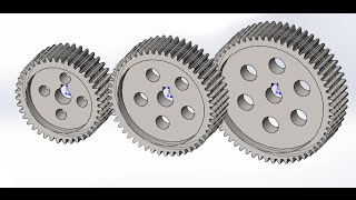 Solidworks.Конфигурации и уравнения для зубчатого колеса
