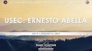 BIBLEMODE 2017 |  Presidential Spokesperson Ernesto Abella