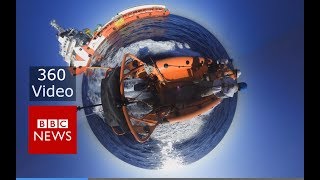 Migrants in the Mediterranean: Anatomy of a sea rescue in 360 video - BBC News