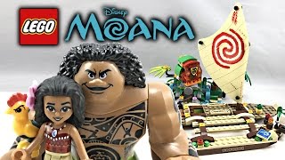 LEGO Disney Moana Ocean Voyage review! 2017 set 41150!