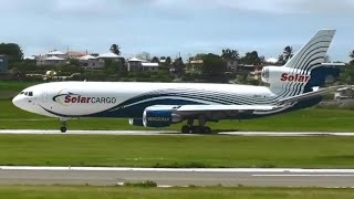 Grantley Adams Int. Airport Barbados - Takeoffs