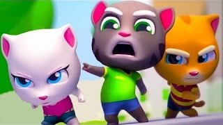 Говорящий Кот Том ЗА ЗОЛОТОМ - Мультик игра видео для детей - Игровой мультфильм