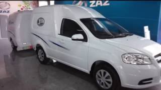ZAZ VIDA фургон дебютировал на газе – и с емким прицепом