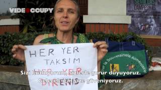 Greetings From La Via Campesina to Taksim Gezi Park // 12.06.2013