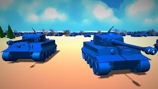 СИМУЛЯТОР ЭПИЧНОЙ БИТВЫ НА ТАНКАХ! МЯСО! TOTAL TANK SIMULATOR 2/2