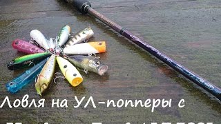 Ловля на УЛ-попперы с Maximus Egoist LE 762L