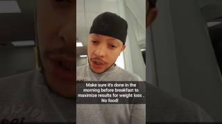Fasted cardio sauna suit tutorial how i lost 7 lbs in 1 session