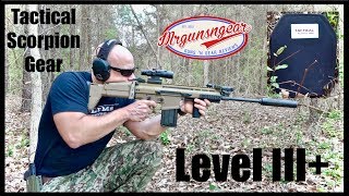 Tactical Scorpion Gear Lightweight Composite Level III+ Armor Test & Review