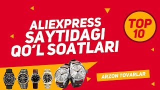 ERKAKLAR QO'L SOATLARI TOP-10 (ALIEXPRESS)