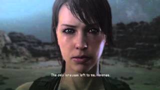 MGSV - Quiet saves BIG BOSS and leaves