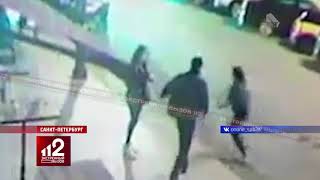 Отправил в нокаут девушку и поплатился за это. Видео!