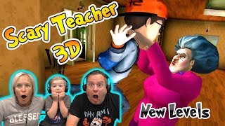 Scary Teacher 3D Horror Game - New Levels Walkthrough
