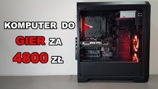 Komputer do gier za 4800 zł | i5 8600K | GTX 1060 | 16GB | SSD | RG4T RGB