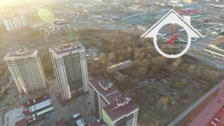 Видео с высоты, Санкт-Петербург, Недвижимость, Парашютная улица,