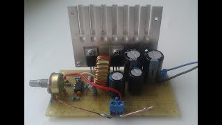 Инвертор напряжения с 12V в 42V!!! Своими руками!!! Самодельный преобразователь!!!