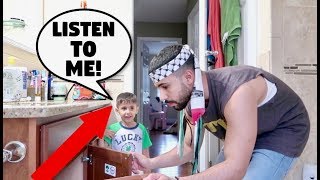 IGNORING 3 YEAR OLD BABY FOR 24 HOURS!!! **PRANK**