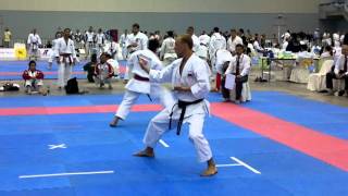 Joel Lila PHL Marat Sharafeev RUS Bassai Dai R3 Individual Kata Male