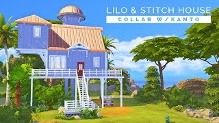 Sims 4  |  Speedbuild  |  Lilo's House  |  Collab w/ Kanto!