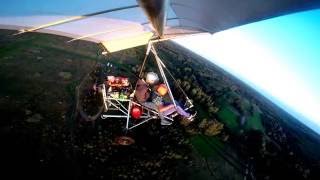 Дельталёт. Ну ооочень долго решались лететь, красивое видео