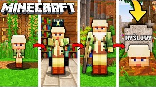 ŻYCIE MYŚLIWEGO W MINECRAFT || OD NARODZIN DO ŚMIERCI