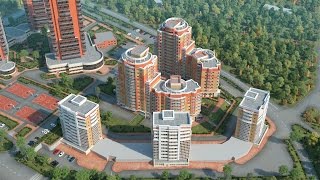 3D анимация жилого комплекса в Хабаровске