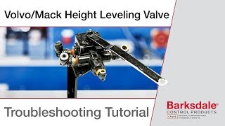 Volvo/Mack Height Leveling Valve Leakage Test Troubleshooting Tutorial