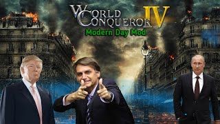 World conqueror 4 mod 2019 : jogando com o Bolsonaro