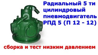 Пневмодвигатель РПД-5 (п 12-12) сборка