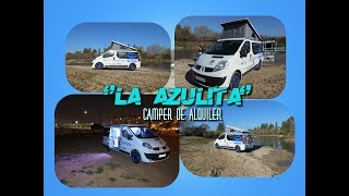 Renault Trafic Camper Alquiler "La azulita" - ACL CAMPER