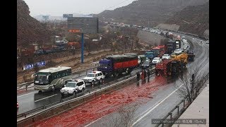 жесткие и страшные МОТО аварии от Car Crash