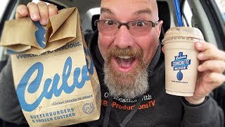 Culver's Deluxe Butter Burger ? Chocolate Shake & Frozen Custard ?