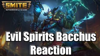 SMITE: New Bacchus Skin - Evil Spirits Bacchus - First Look Reaction!