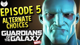 Telltale Guardians of The Galaxy Episode 5 ALTERNATE CHOICES - Revive, Nebula Alive, Bal-Dinn Alive